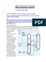 Ullmann's Encyclopedia of Industrial Chemistry: Cryogenic Technology