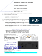 CAPE UNIT ONE MODULE 2 Redox Equilibria Hand Out