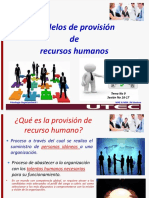 T2. Modelos de Provisión de Los Recursos Humanos