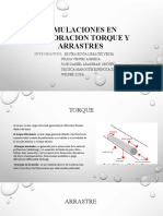 Simulaciones en Perforacion Torque y Arrastres