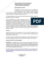 Documento y Planos de Proceso