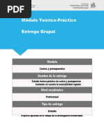 Entregable Costos y Presupustos Escenarios 1-8