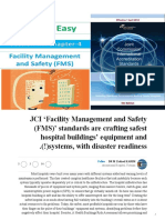 JCI Facility Management and Safety (FMS) ' Standards Are Crafting Safest Hospital Buildings' Equipment and Systems, With Disaster Readiness (!)