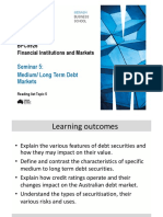 BFC5926 Seminar 5 - Long-Term Debt Markets