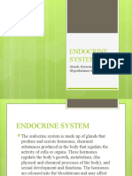 Endocrine System: Glands, Hormones, and Functions (Hypothalamus-Pancreas)