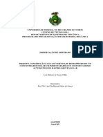 Projeto Connstruao e Levantamento de de Sempen de Um Concentrador Solar Cilindrico Parabolico