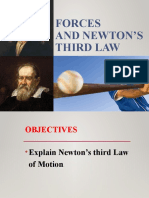 Newton's 3rd Law of Motion