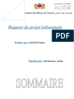 Rapport Rajae L'otissement