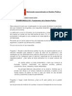 EXAMEN MODULO 02 - Fundamentos de La Gestion Publica ROY KENNEDY RAMOS QUISPE