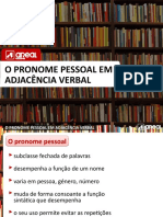 Pronome em Adjacencia Verbal