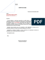 Formato Carta de Cese