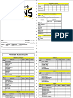 Ficha de Musculação