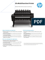 HP Designjet T2500 Emultifunction Printer Series