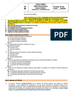 Primera Practica Califica Parte I Derecho Tributario I