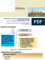 Groundwater Exploration Review Journal