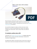 Como Usar Módulo Cartão Micro SD Arduino