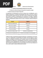 4.5 Reduccion Continua Del Tiempo de Preparacion Maquinaria y Equipo