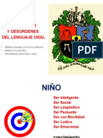 Desarrollo y Desordenes Del Lenguaje Oral