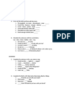 Level 3 Unit 5 Exam