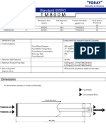 Toray TM820M 440 - Spec - Sheet