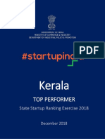 Startup India - State Report - Kerala