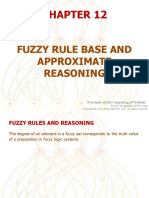 Fuzzy Rule Base and Approximate Reasoning: "Principles of Soft Computing, 2