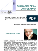 PARADIGMA DE LA COMPLEJIDAD Morin