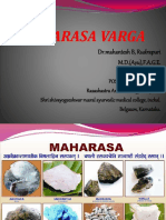 Maharasa Varga: DR - Mahantesh B, Rudrapuri M.D. (Ayu), F.A.G.E