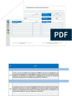 Auditoria RESSO Coelco, Check List Informe Desviaciones DIC-2015 MCE