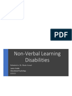 Nonverbal Learning Disorder