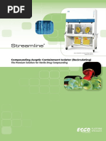 Streamline: Compounding Aseptic Containment Isolator (Recirculating)