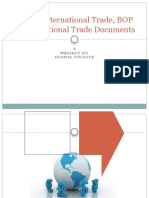 India's International Trade, BOP & International Trade Documents