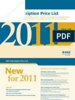 Ieee Sub Price List