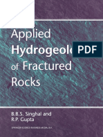 Applied Hydrogeology of Fractured Rocks (1ST Ed.) PDF