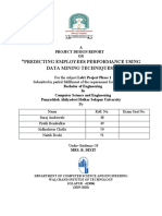 Predicting Employees Performance Using Data Mining Techniques