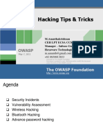 Hacking Tips & Tricks: Owasp