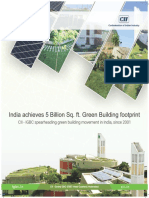 CII IGBC Dossier On 5 Billion SQ - FT of Green Building Footprint PDF