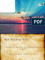 What Makes God Smile