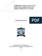 A Novel Hybrid Data Balancing and Fraud Detection Approach For Automobile Insurance Claims