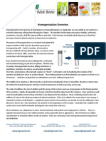 Homogenizer Overview