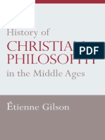 Etienne Gilson - History of Christian Philosophy in The Middle Ages (2019, Catholic University of America Press)