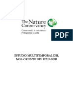 Estudio Multitemporal Nororiente Ecuador PDF