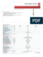 Optimizer® Vertically Polarized Antenna, 790-960, 65deg, 17.5dbi, 2.6M, Vet, 0-10deg