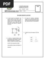 Examen Mensual de RM: Ciencia - Disciplina - Civismo