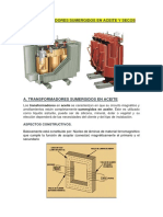 Transformadores Sumergidos en Aceite y Secos