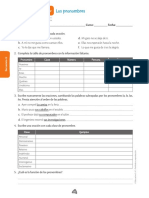 Pronombres 5° PDF