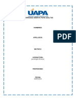 Psicologia General, Tarea 8