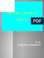 NIC 18 Diapositivas - Doctrina Contable II - SEGUNDA PARTE