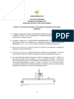 Taller #7 Respuesta de Sistemas Con Un Grado de Libertad A Excitaciones Armonicas PDF