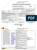 Planificación Con Destrezas Con Criterios de Desempeño - Adaptación Curricular